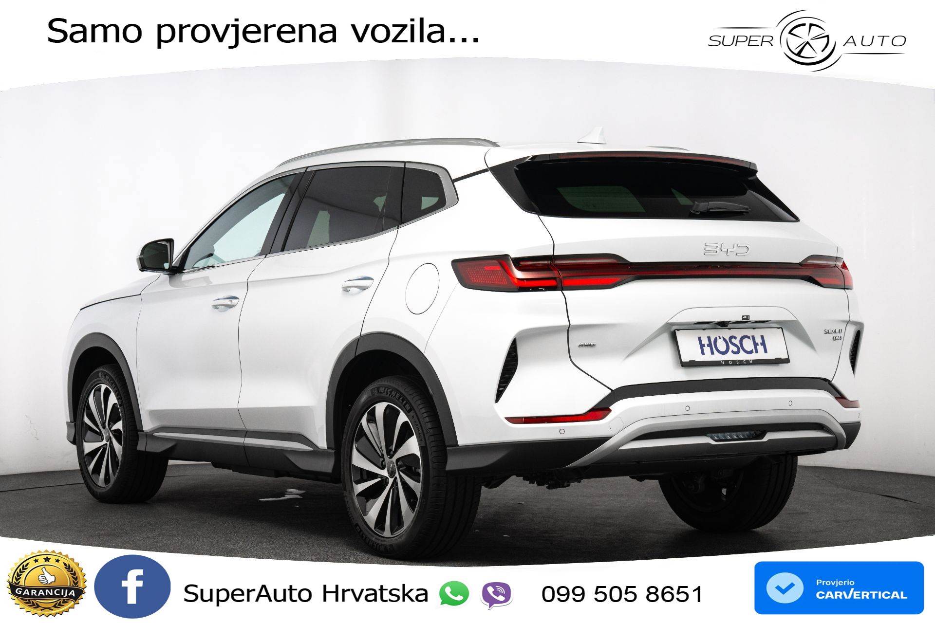 NOVO BYD Seal U DM-i 1.5L AWD Aut. Design 324 KS, ACC+360+GR SJED+PANO+HEAD+VIRT