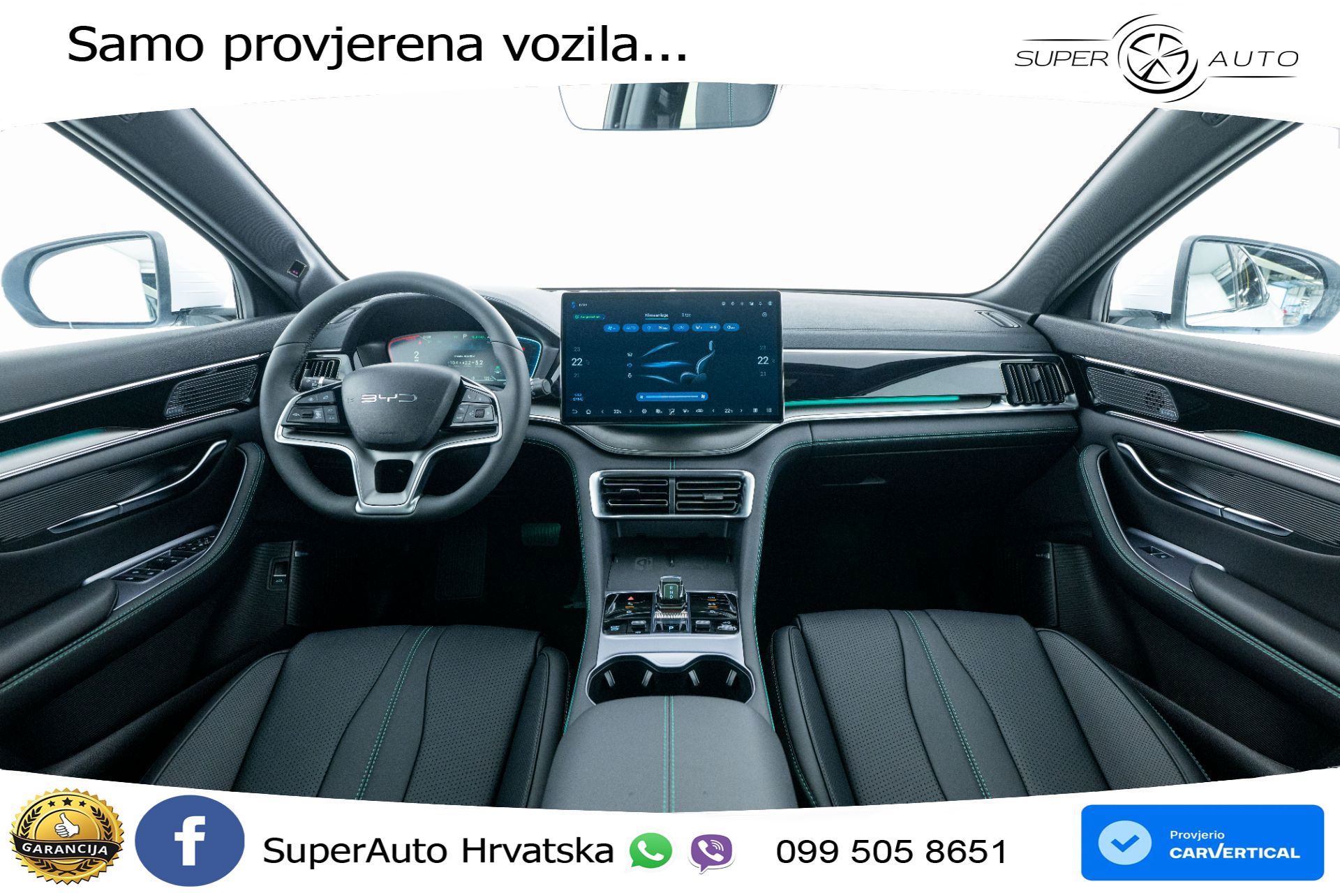 NOVO BYD Seal U DM-i 1.5L AWD Aut. Design 324 KS, ACC+360+GR SJED+PANO+HEAD+VIRT