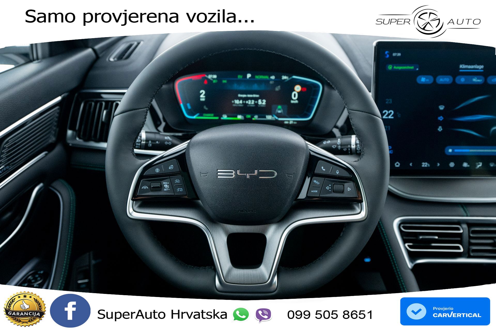 NOVO BYD Seal U DM-i 1.5L AWD Aut. Design 324 KS, ACC+360+GR SJED+PANO+HEAD+VIRT