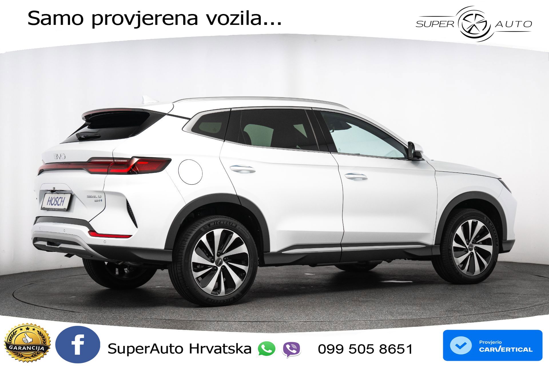 NOVO BYD Seal U DM-i 1.5L AWD Aut. Design 324 KS, ACC+360+GR SJED+PANO+HEAD+VIRT