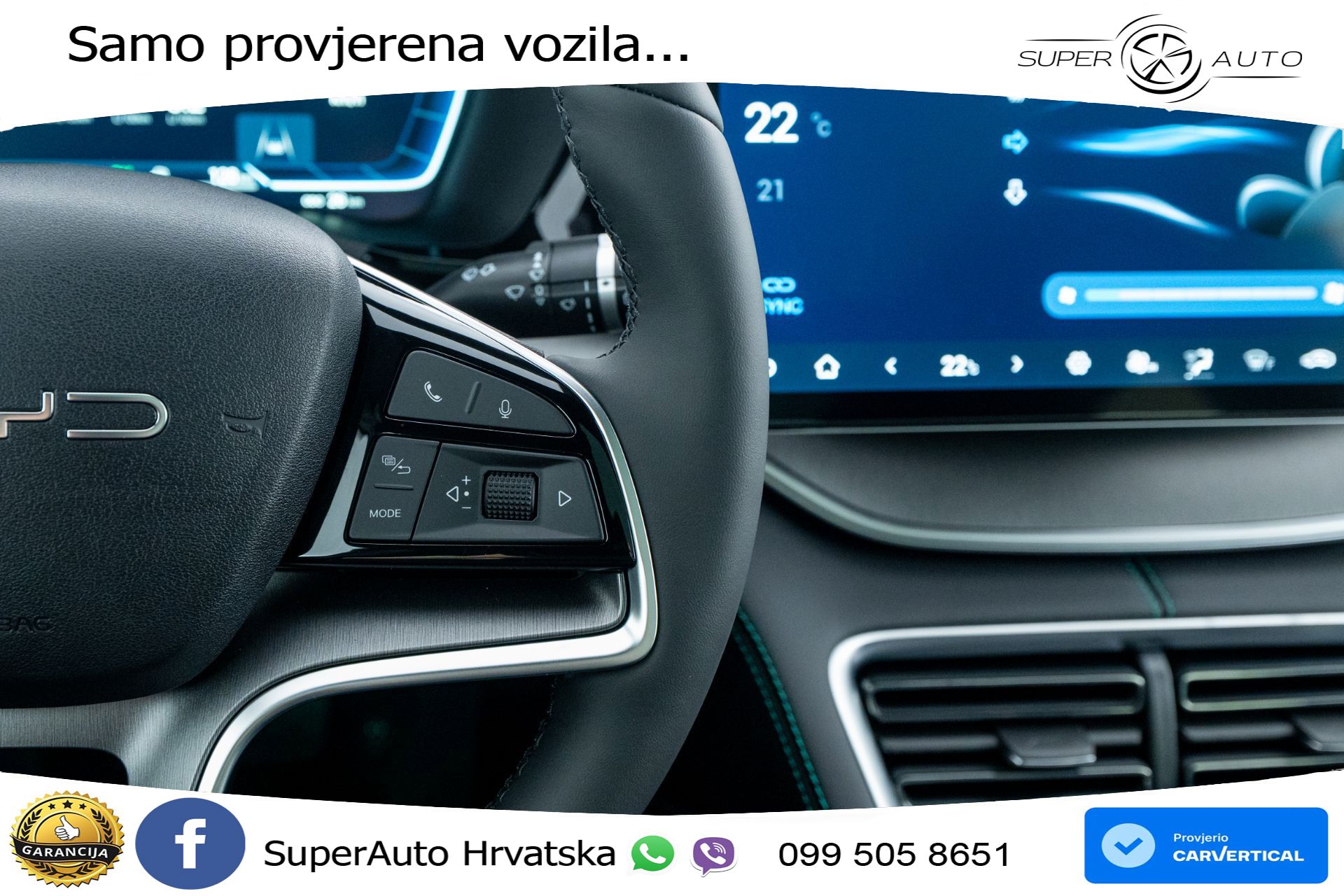 NOVO BYD Seal U DM-i 1.5L AWD Aut. Design 324 KS, ACC+360+GR SJED+PANO+HEAD+VIRT
