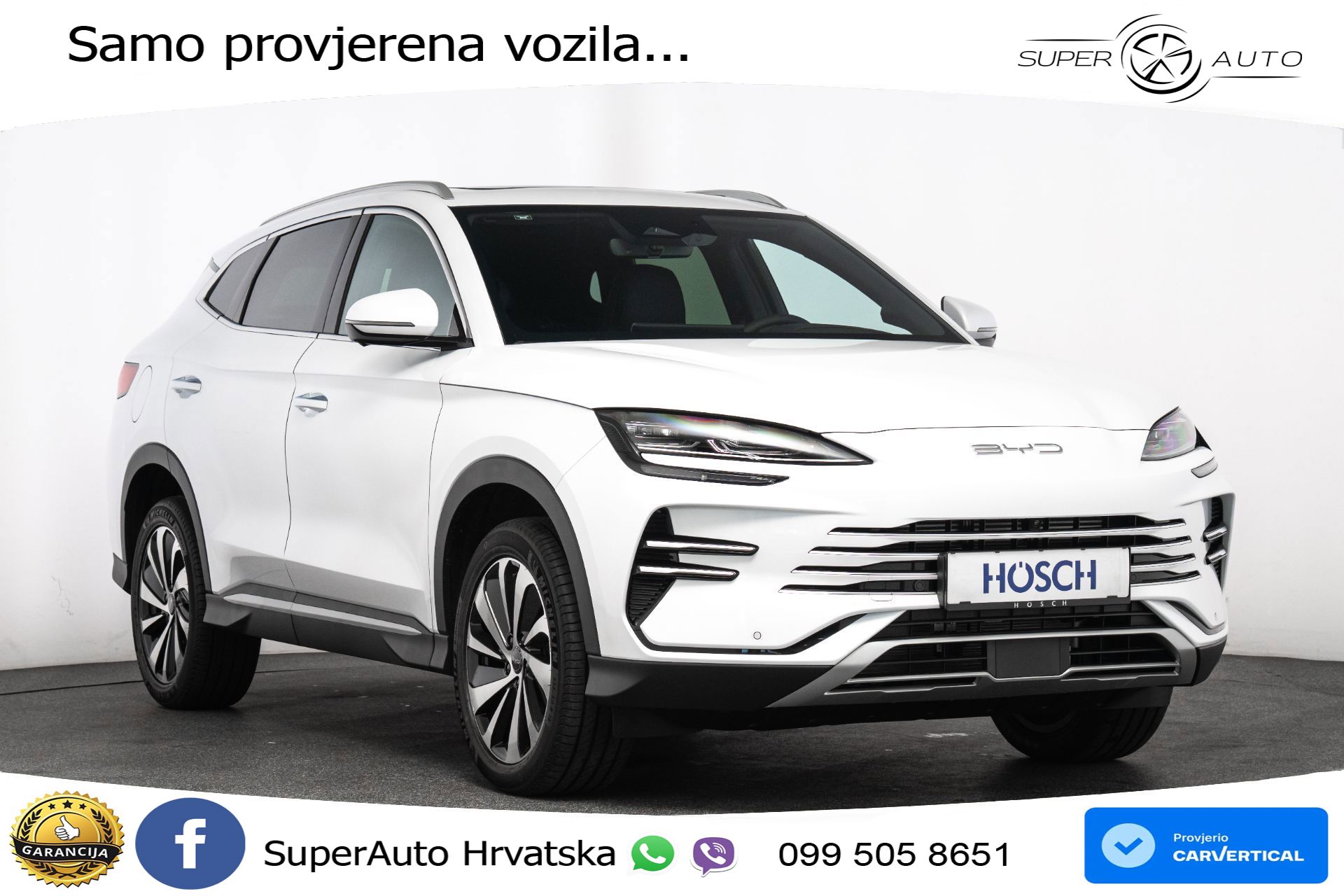 NOVO BYD Seal U DM-i 1.5L AWD Aut. Design 324 KS, ACC+360+GR SJED+PANO+HEAD+VIRT