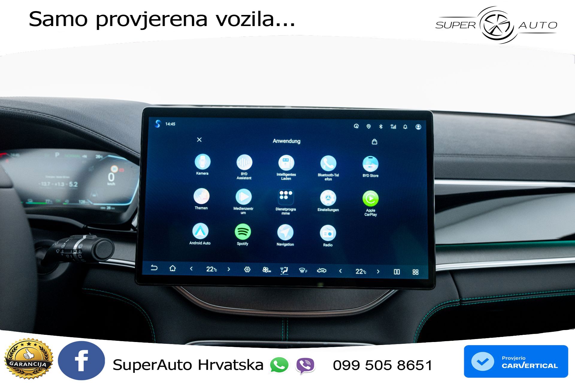 NOVO BYD Seal U DM-i 1.5L AWD Aut. Design 324 KS, ACC+360+GR SJED+PANO+HEAD+VIRT
