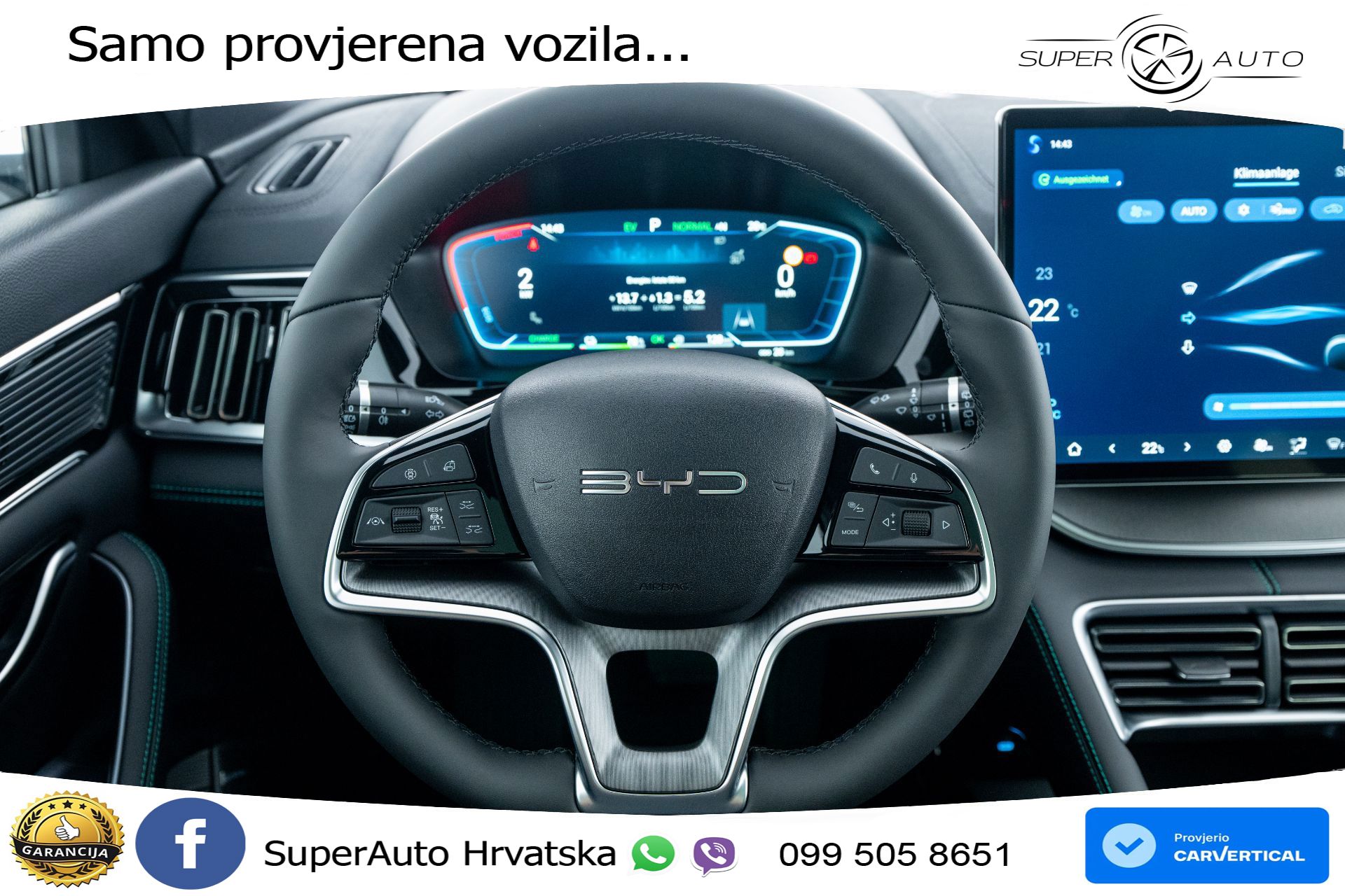 NOVO BYD Seal U DM-i 1.5L AWD Aut. Design 324 KS, ACC+360+GR SJED+PANO+HEAD+VIRT