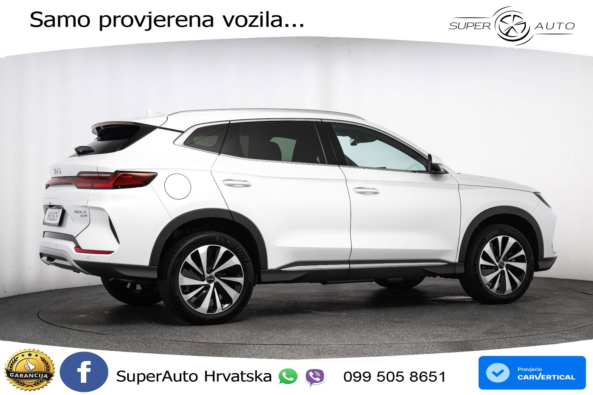 NOVO BYD Seal U DM-i 1.5L AWD Aut. Design 324 KS, ACC+360+GR SJED+PANO+HEAD+VIRT