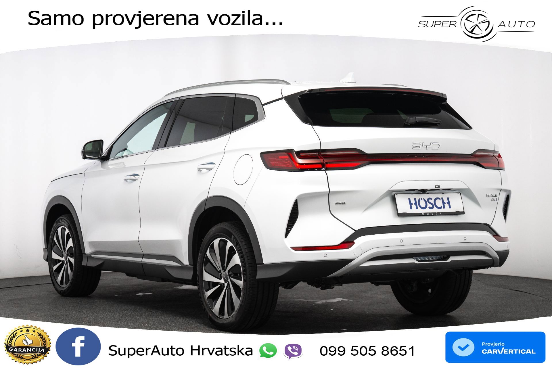 NOVO BYD Seal U DM-i 1.5L AWD Aut. Design 324 KS, ACC+360+GR SJED+PANO+HEAD+VIRT