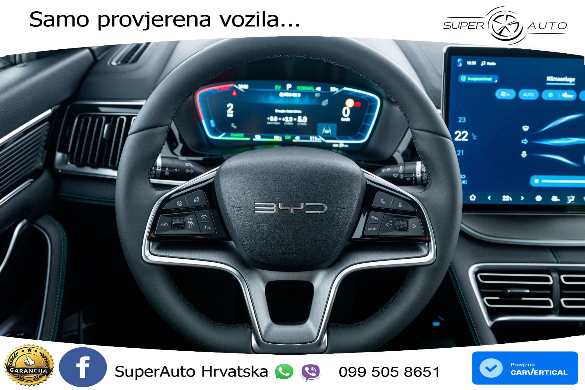 NOVO BYD Seal U DM-i 1.5L AWD Aut. Design 324 KS, ACC+360+GR SJED+PANO+HEAD+VIRT
