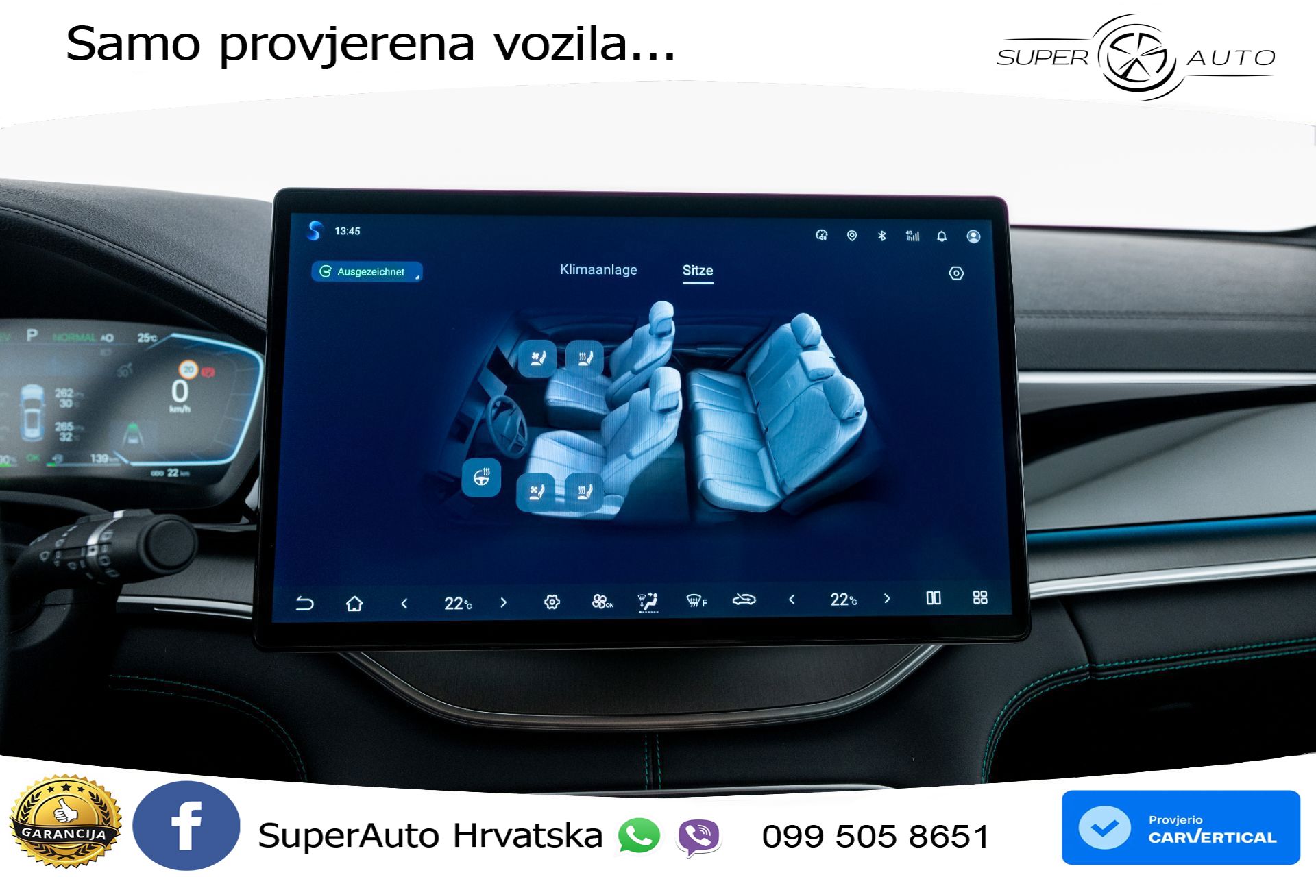 NOVO BYD Seal U DM-i 1.5L Aut. Boost 218 KS, ACC+360+GR SJED+PANO+HEAD+VIRT