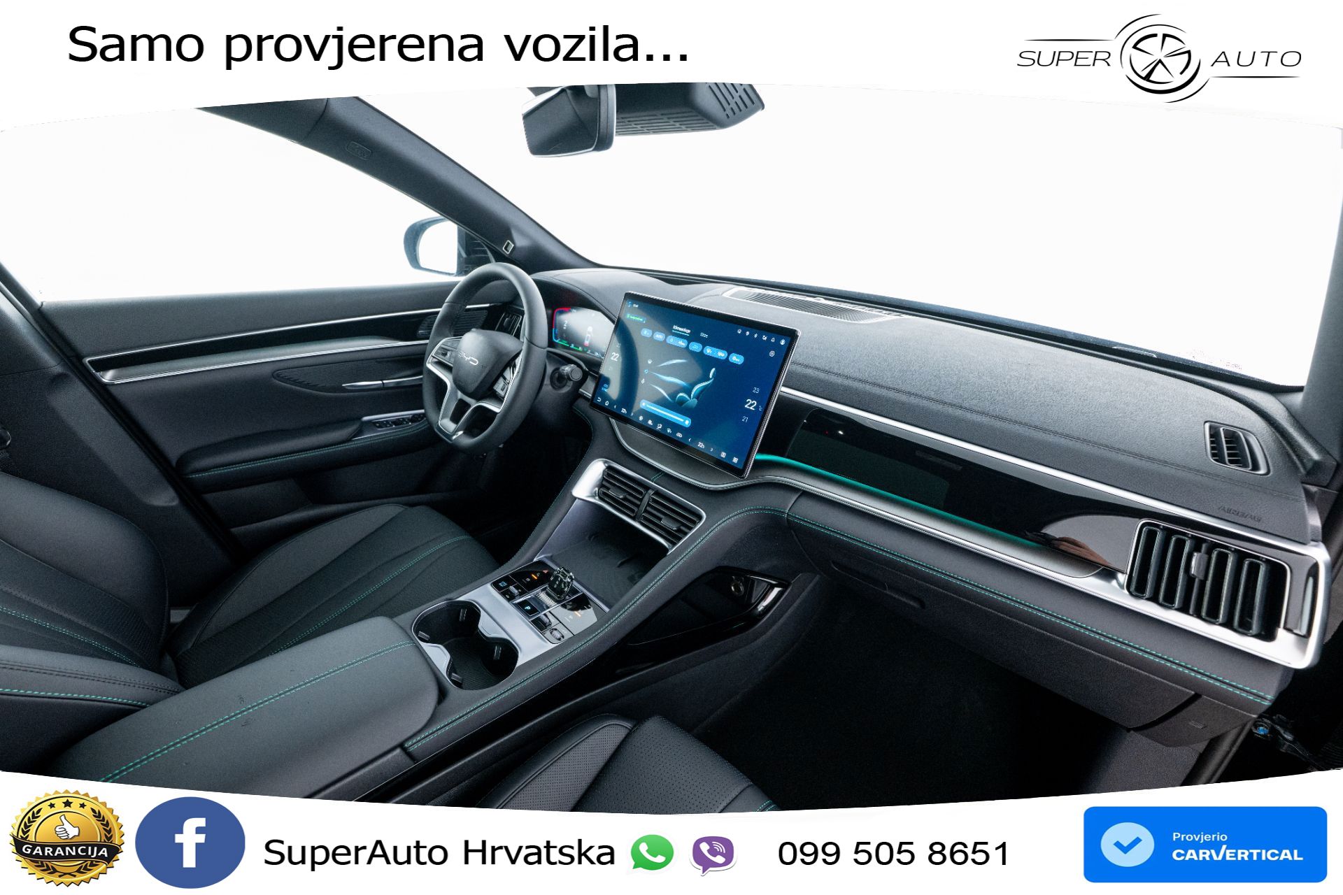 NOVO BYD Seal U DM-i 1.5L Aut. Boost 218 KS, ACC+360+GR SJED+PANO+HEAD+VIRT