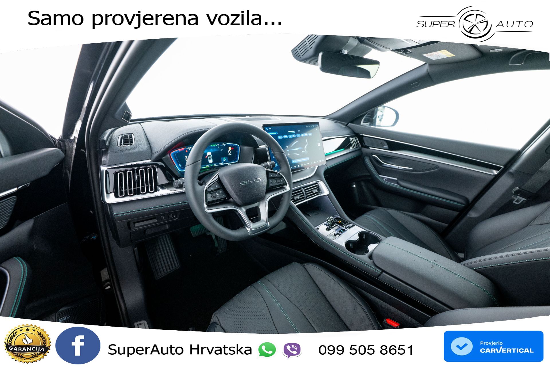 NOVO BYD Seal U DM-i 1.5L Aut. Boost 218 KS, ACC+360+GR SJED+PANO+HEAD+VIRT