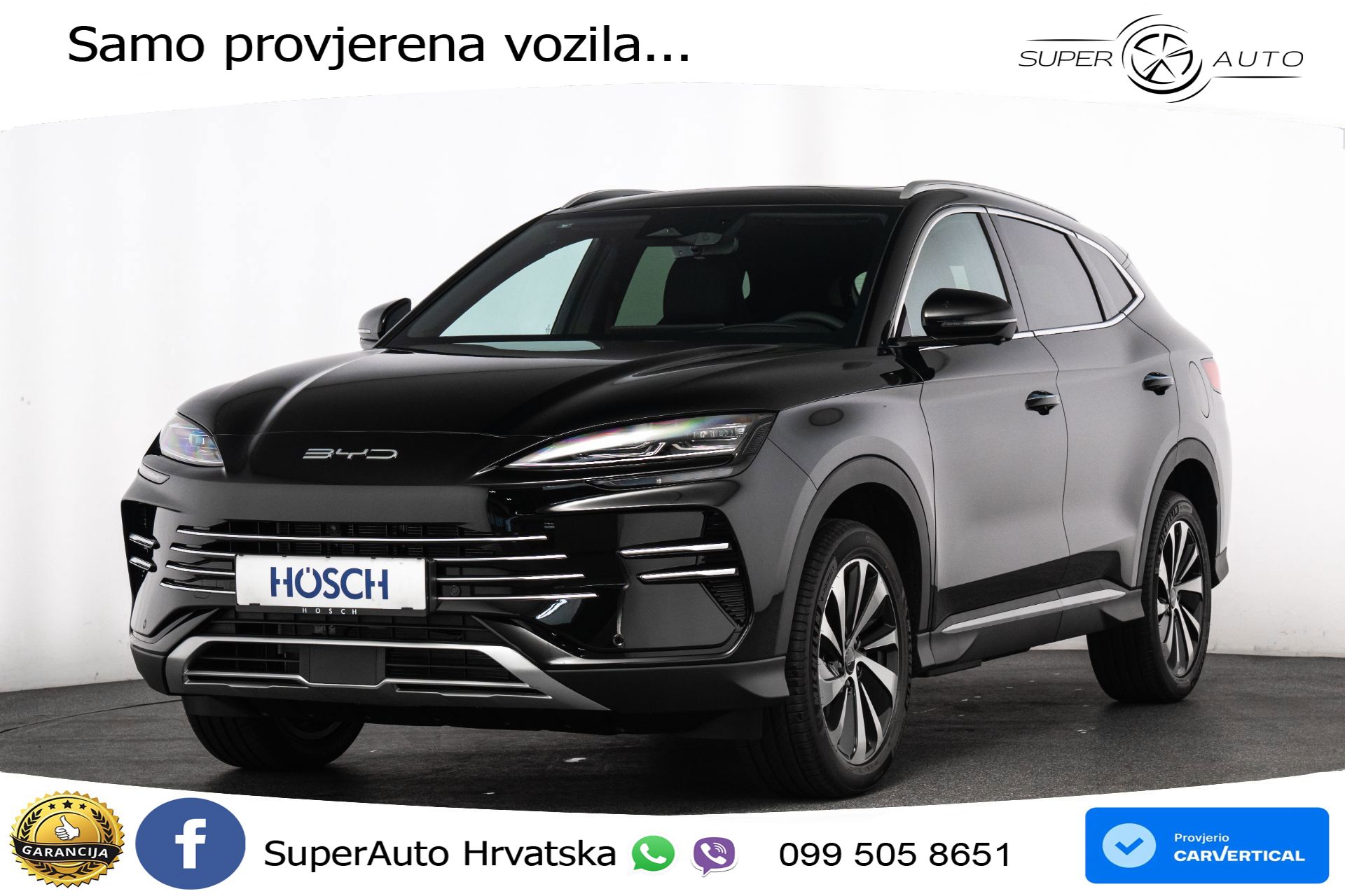 NOVO BYD Seal U DM-i 1.5L Aut. Boost 218 KS, ACC+360+GR SJED+PANO+HEAD+VIRT