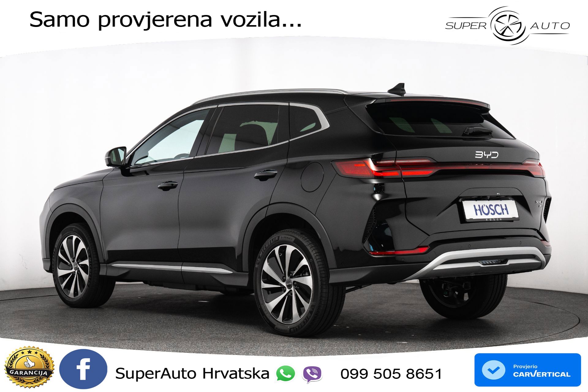 NOVO BYD Seal U DM-i 1.5L Aut. Boost 218 KS, ACC+360+GR SJED+PANO+HEAD+VIRT