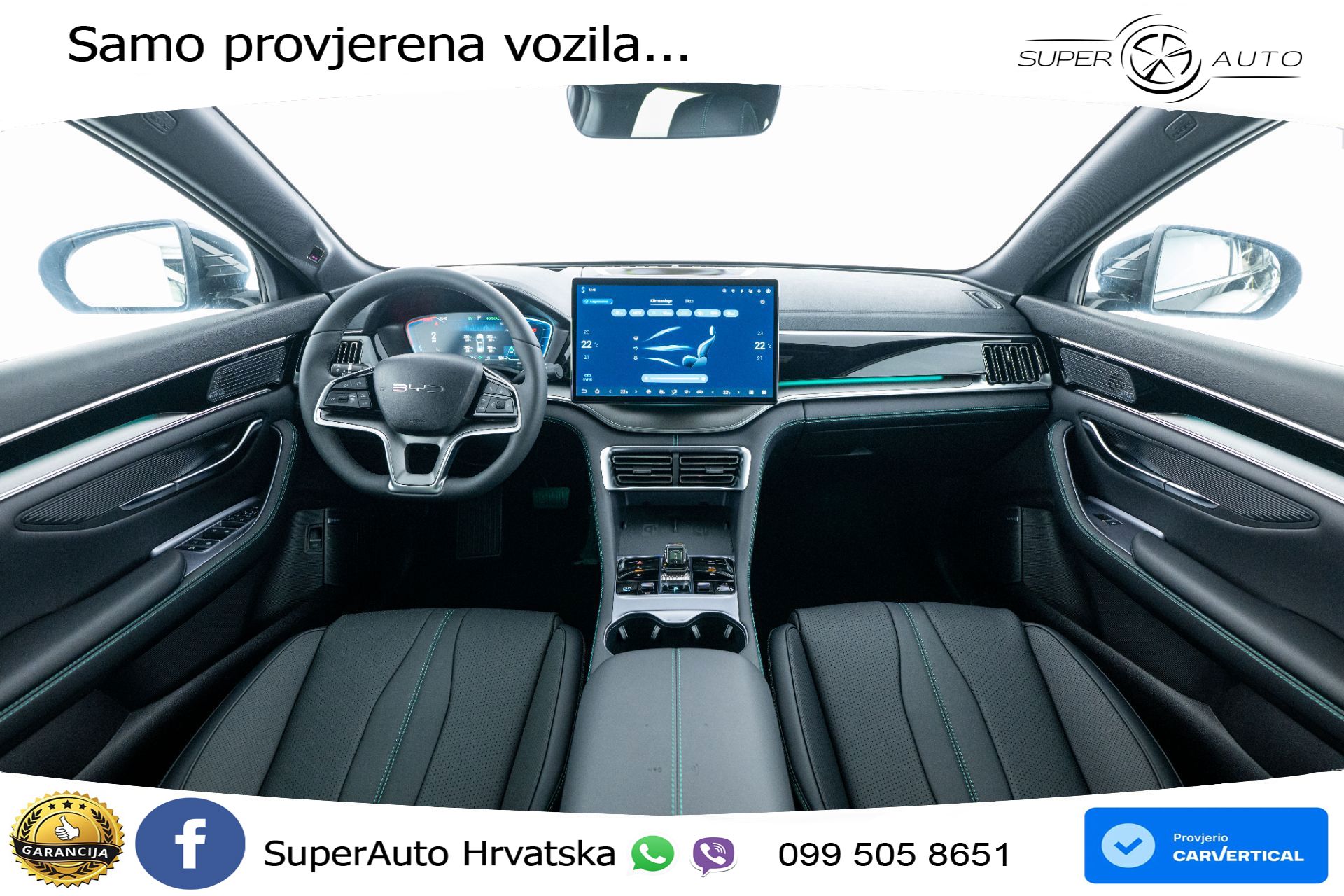 NOVO BYD Seal U DM-i 1.5L Aut. Boost 218 KS, ACC+360+GR SJED+PANO+HEAD+VIRT