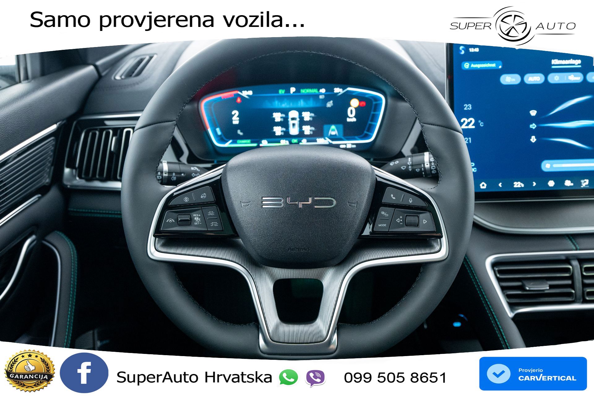 NOVO BYD Seal U DM-i 1.5L Aut. Boost 218 KS, ACC+360+GR SJED+PANO+HEAD+VIRT