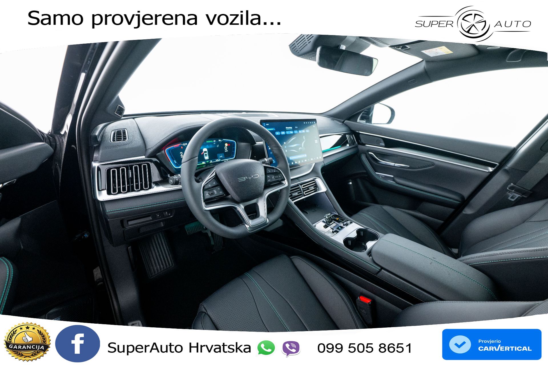 NOVO BYD Seal U DM-i 1.5L Aut. Boost 218 KS, ACC+360+GR SJED+PANO+HEAD+VIRT