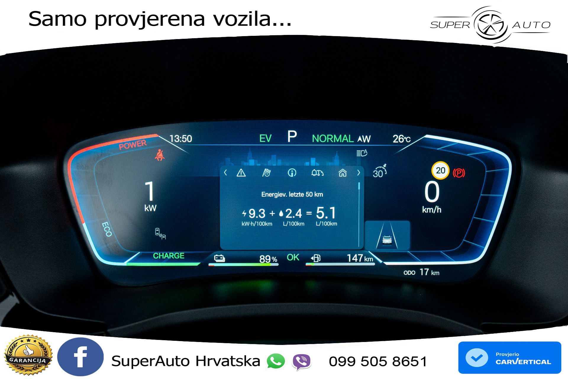 NOVO BYD Seal U DM-i 1.5L Aut. Boost 218 KS, ACC+360+GR SJED+PANO+HEAD+VIRT