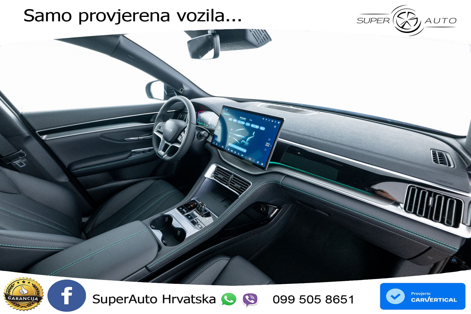 NOVO BYD Seal U DM-i 1.5L Aut. Boost 218 KS, ACC+360+GR SJED+PANO+HEAD+VIRT