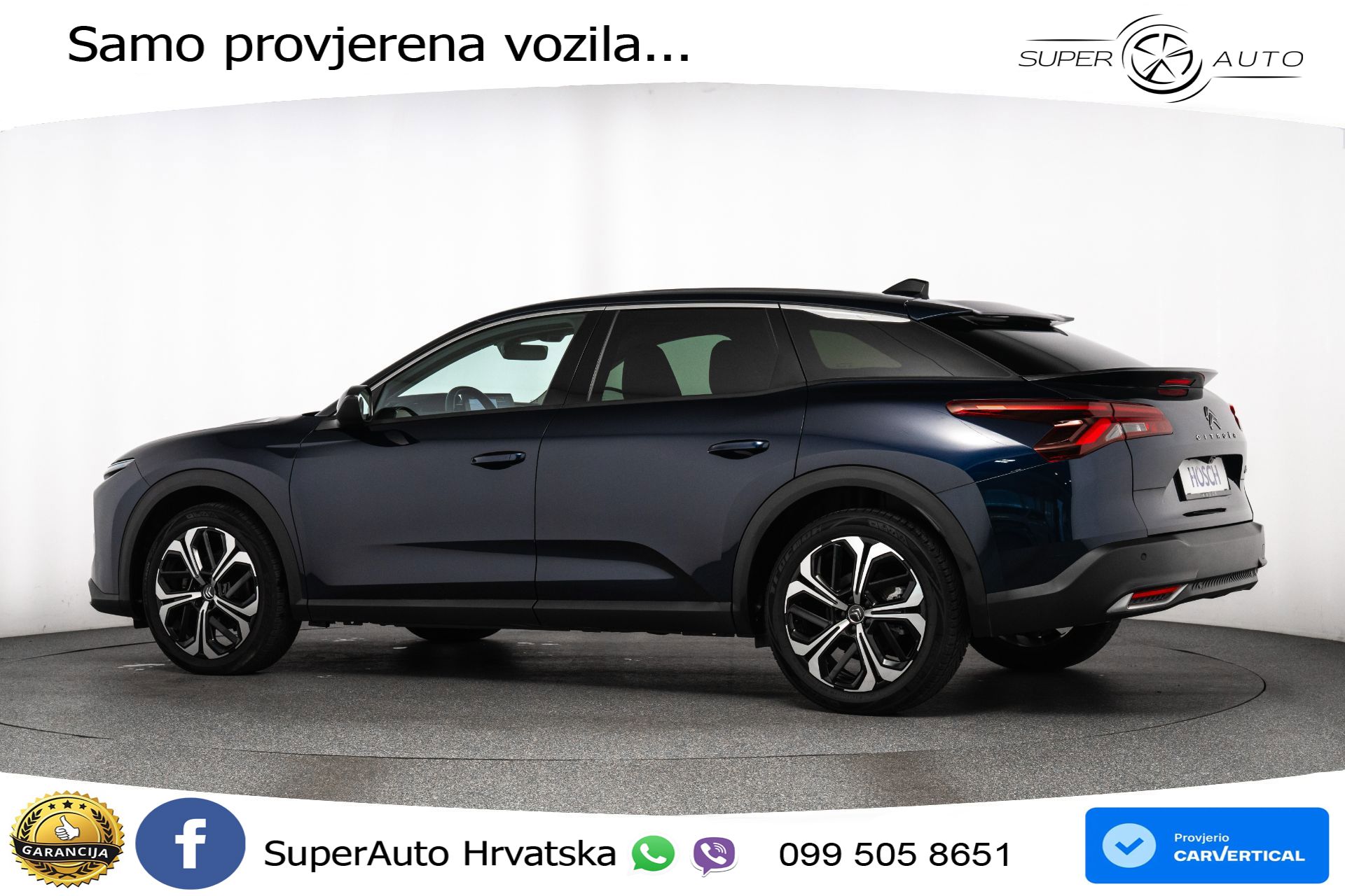 Citroen C5 X 1.2 PureTech Aut. Plus 131 KS, ACC+KAM+GR SJED+HEAD+VIRT+NAVI