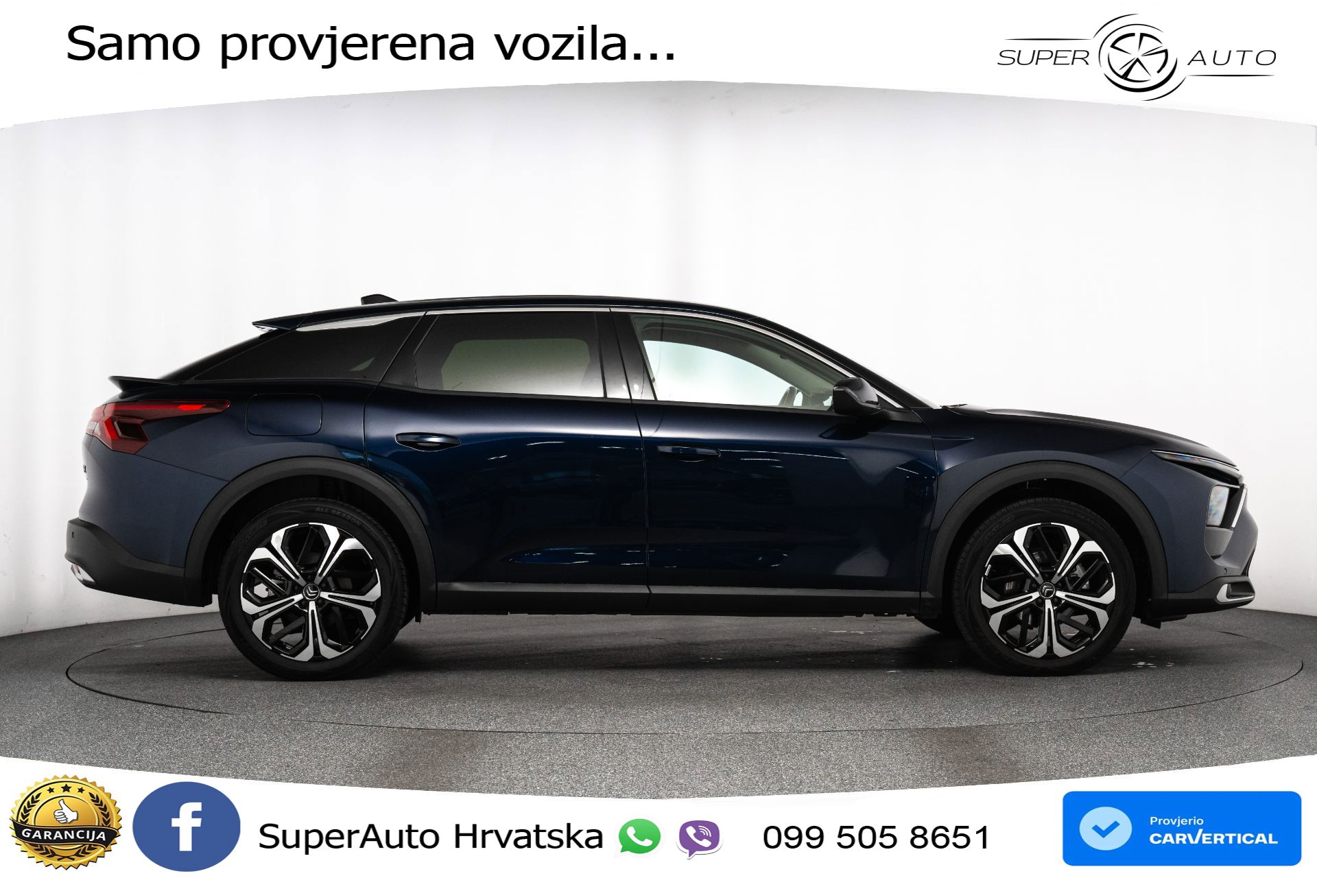 Citroen C5 X 1.2 PureTech Aut. Plus 131 KS, ACC+KAM+GR SJED+HEAD+VIRT+NAVI