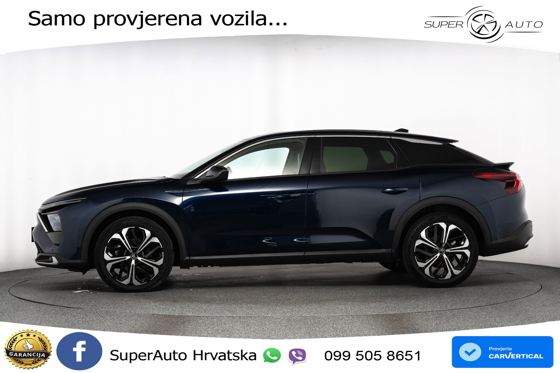 Citroen C5 X 1.2 PureTech Aut. Plus 131 KS, ACC+KAM+GR SJED+HEAD+VIRT+NAVI