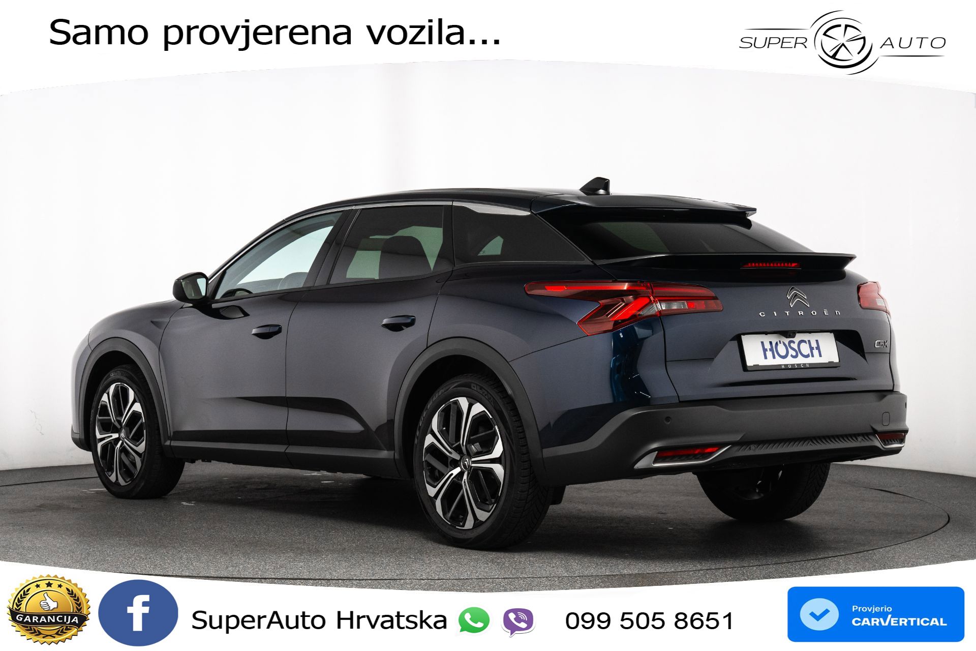 Citroen C5 X 1.2 PureTech Aut. Plus 131 KS, ACC+KAM+GR SJED+HEAD+VIRT+NAVI