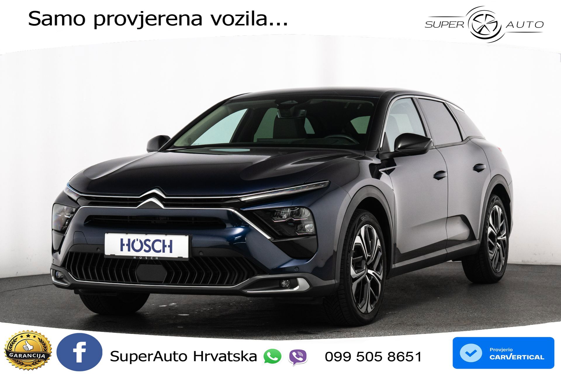 Citroen C5 X 1.2 PureTech Aut. Plus 131 KS, ACC+KAM+GR SJED+HEAD+VIRT+NAVI
