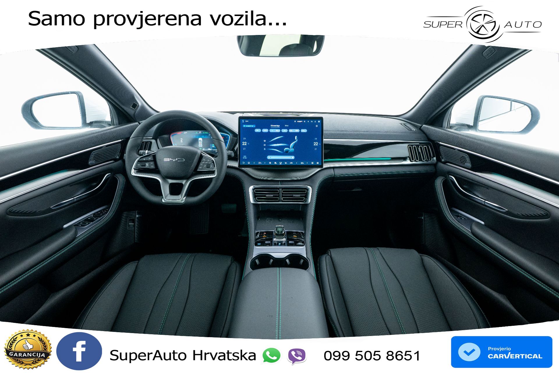 NOVO BYD Seal U DM-i 1.5L Aut. Boost 218 KS, ACC+360+GR SJED+PANO+HEAD+VIRT