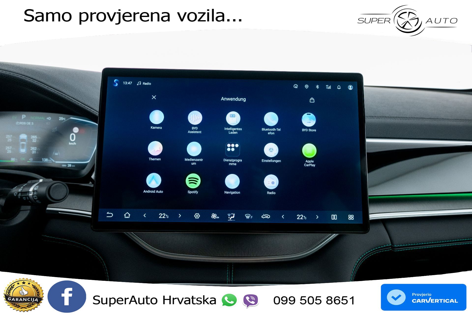 NOVO BYD Seal U DM-i 1.5L Aut. Boost 218 KS, ACC+360+GR SJED+PANO+HEAD+VIRT