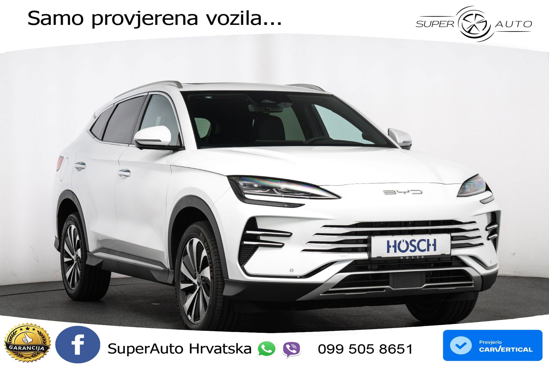 NOVO BYD Seal U DM-i 1.5L Aut. Boost 218 KS, ACC+360+GR SJED+PANO+HEAD+VIRT