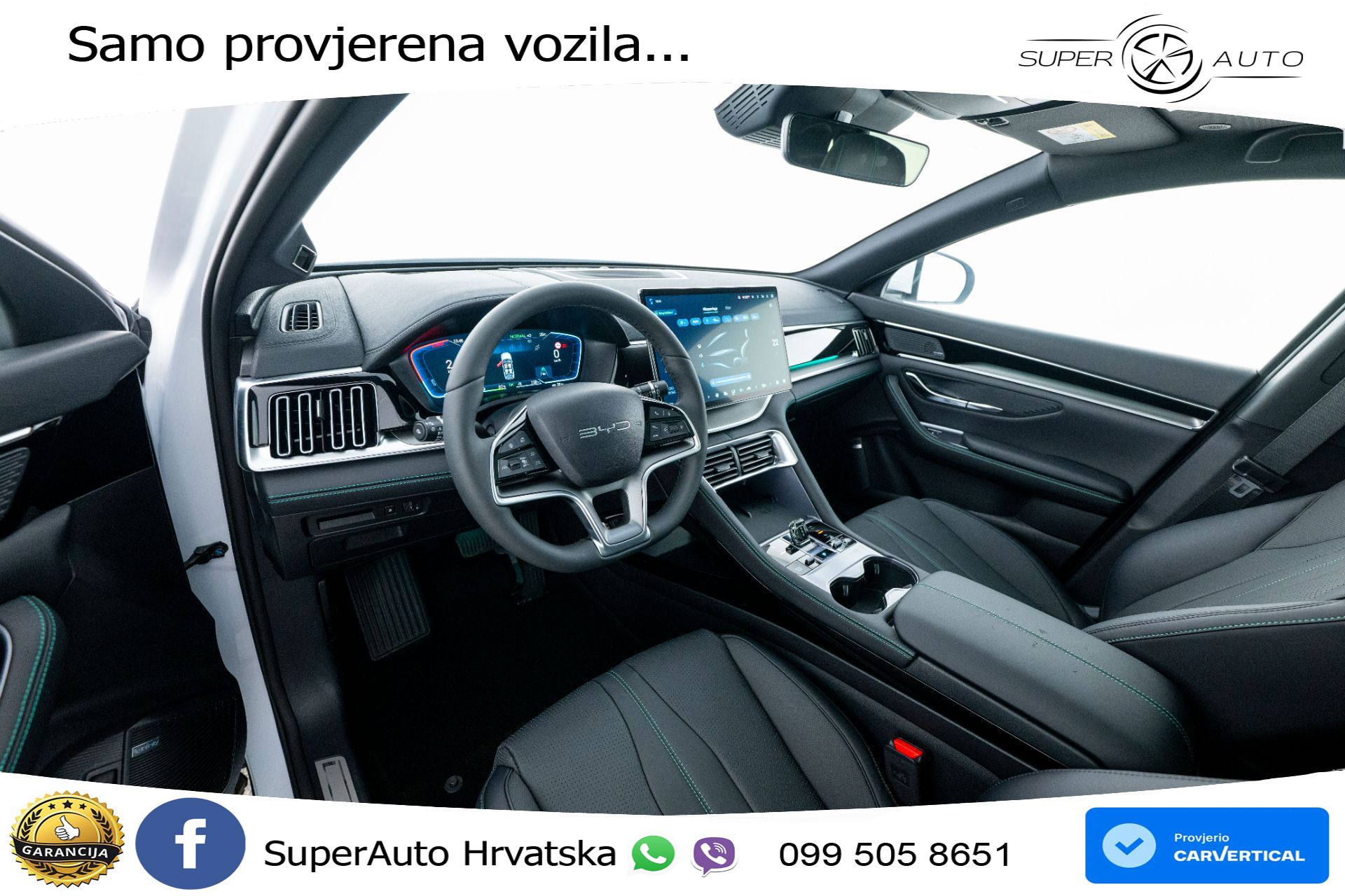 NOVO BYD Seal U DM-i 1.5L Aut. Boost 218 KS, ACC+360+GR SJED+PANO+HEAD+VIRT