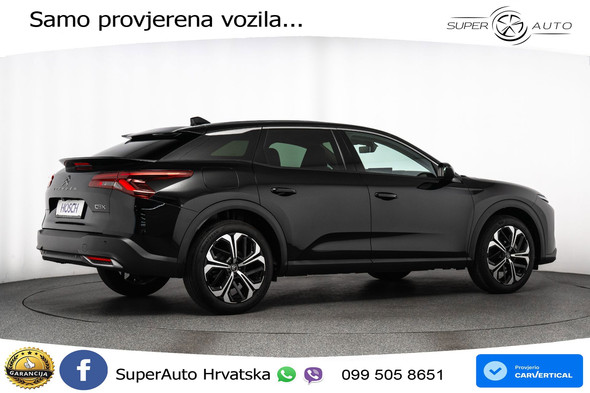 Citroen C5 X 1.2 PureTech Aut. Plus 131 KS, ACC+KAM+GR SJED+HEAD+VIRT+NAVI