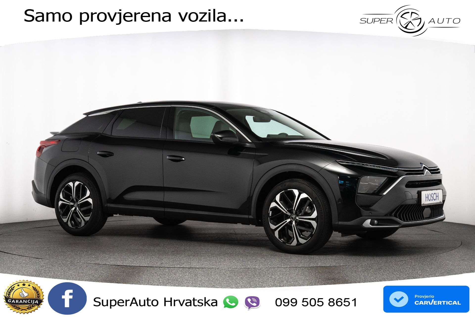 Citroen C5 X 1.2 PureTech Aut. Plus 131 KS, ACC+KAM+GR SJED+HEAD+VIRT+NAVI