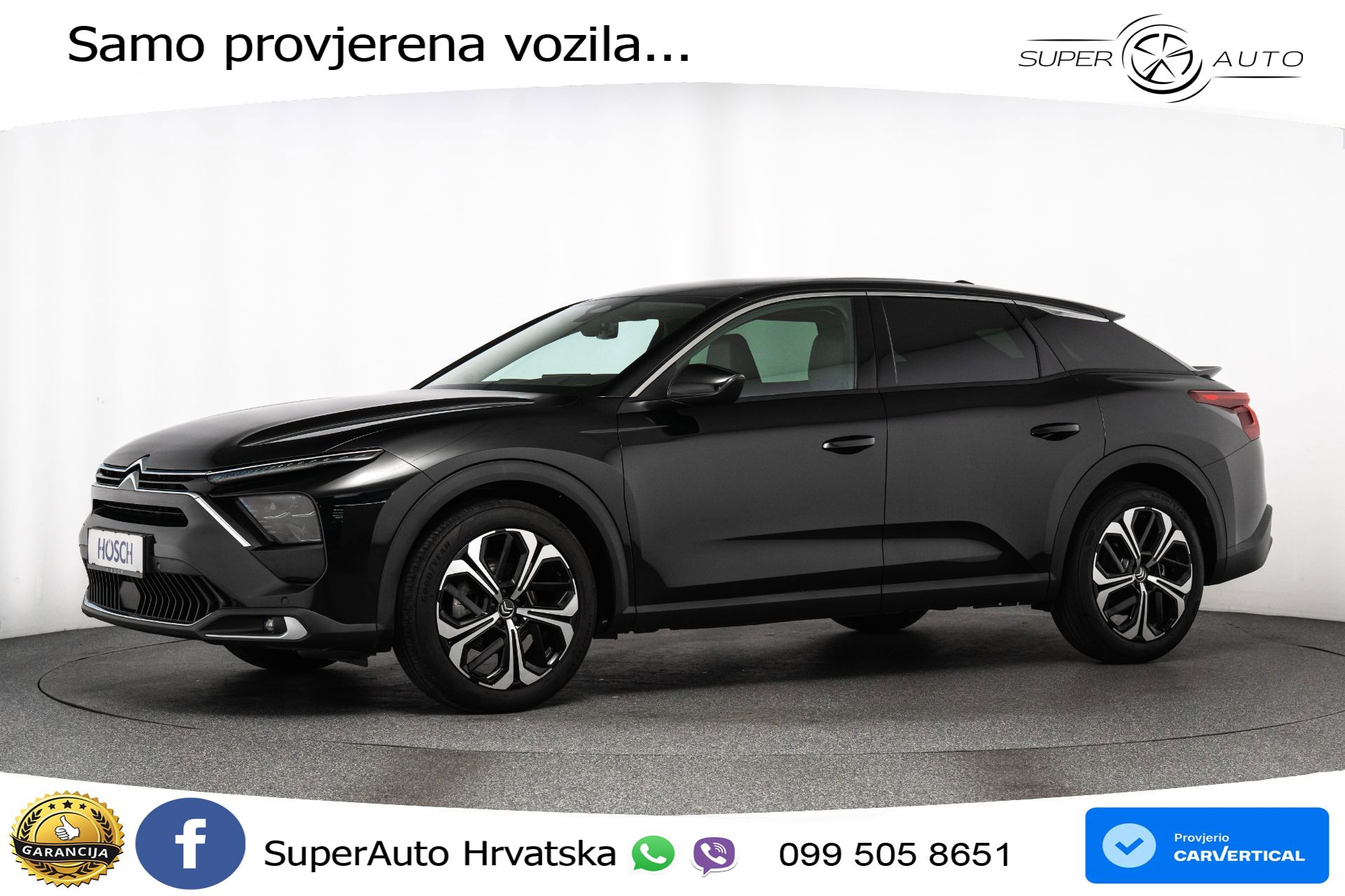 Citroen C5 X 1.2 PureTech Aut. Plus 131 KS, ACC+KAM+GR SJED+HEAD+VIRT+NAVI