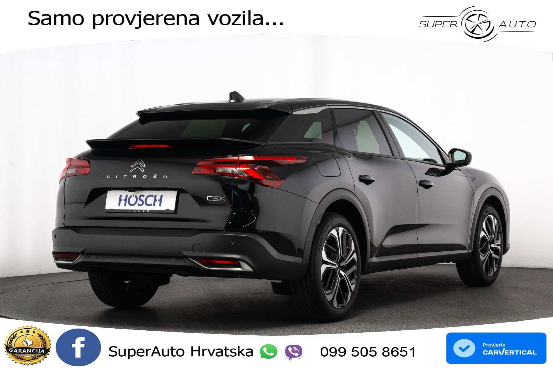 Citroen C5 X 1.2 PureTech Aut. Plus 131 KS, ACC+KAM+GR SJED+HEAD+VIRT+NAVI