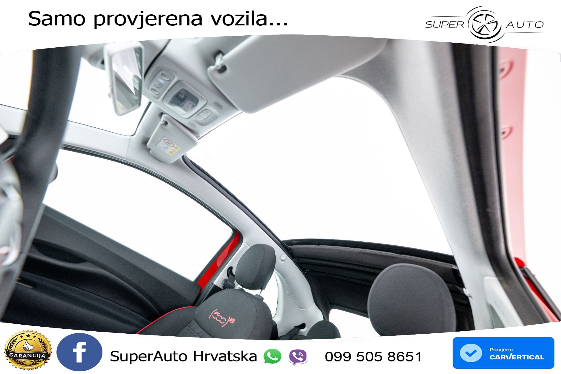 Fiat 500e 42 kWh Cabrio 118 KS, KAM+GR SJED+VIRT+NAVI