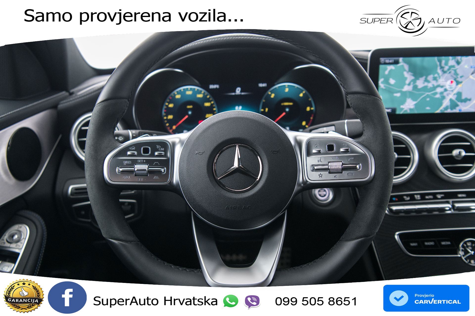 Mercedes C 220d T Aut. AMG 194 KS, ACC+KAM+GR SJED+VIRT+NAVI