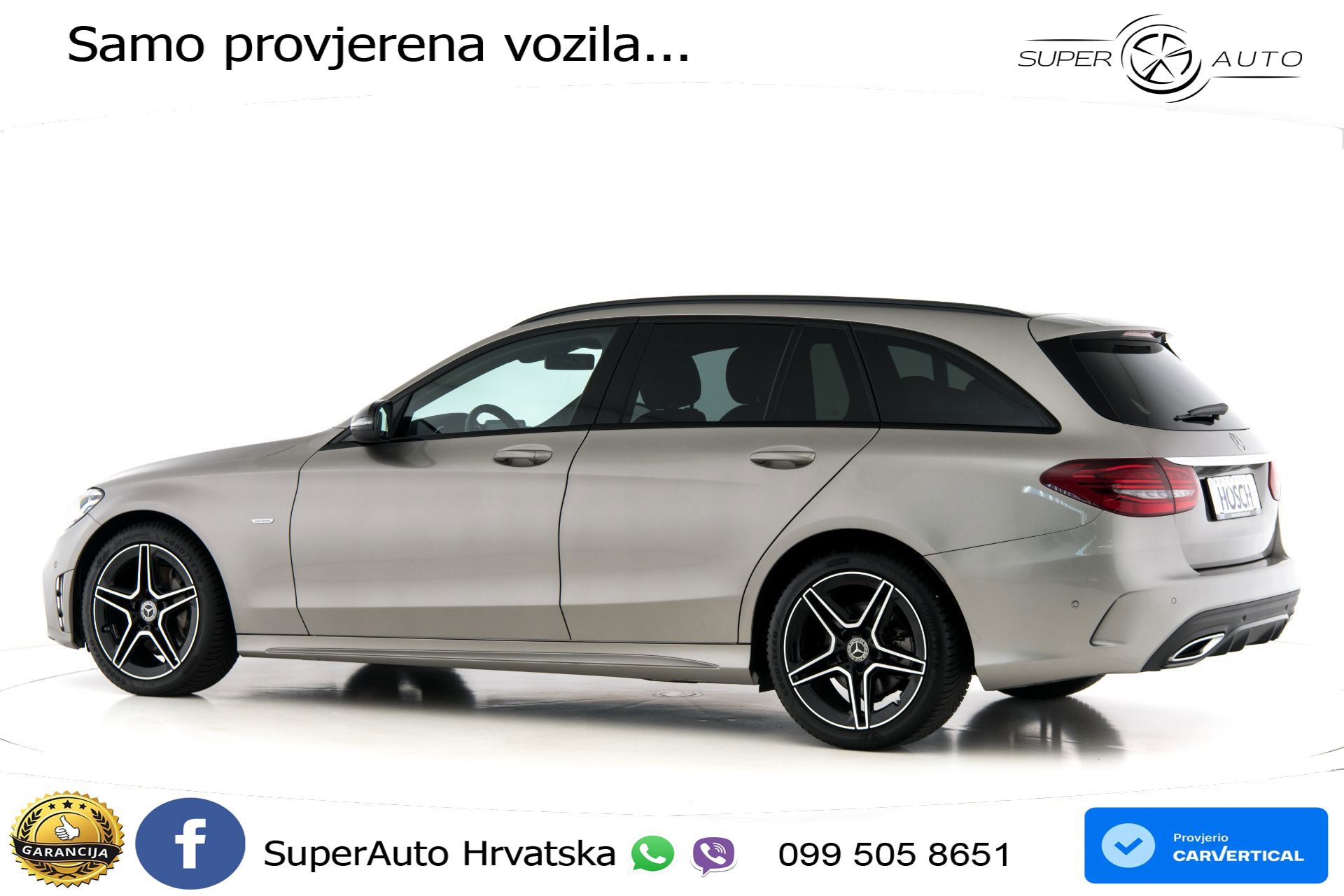 Mercedes C 220d T Aut. AMG 194 KS, ACC+KAM+GR SJED+VIRT+NAVI