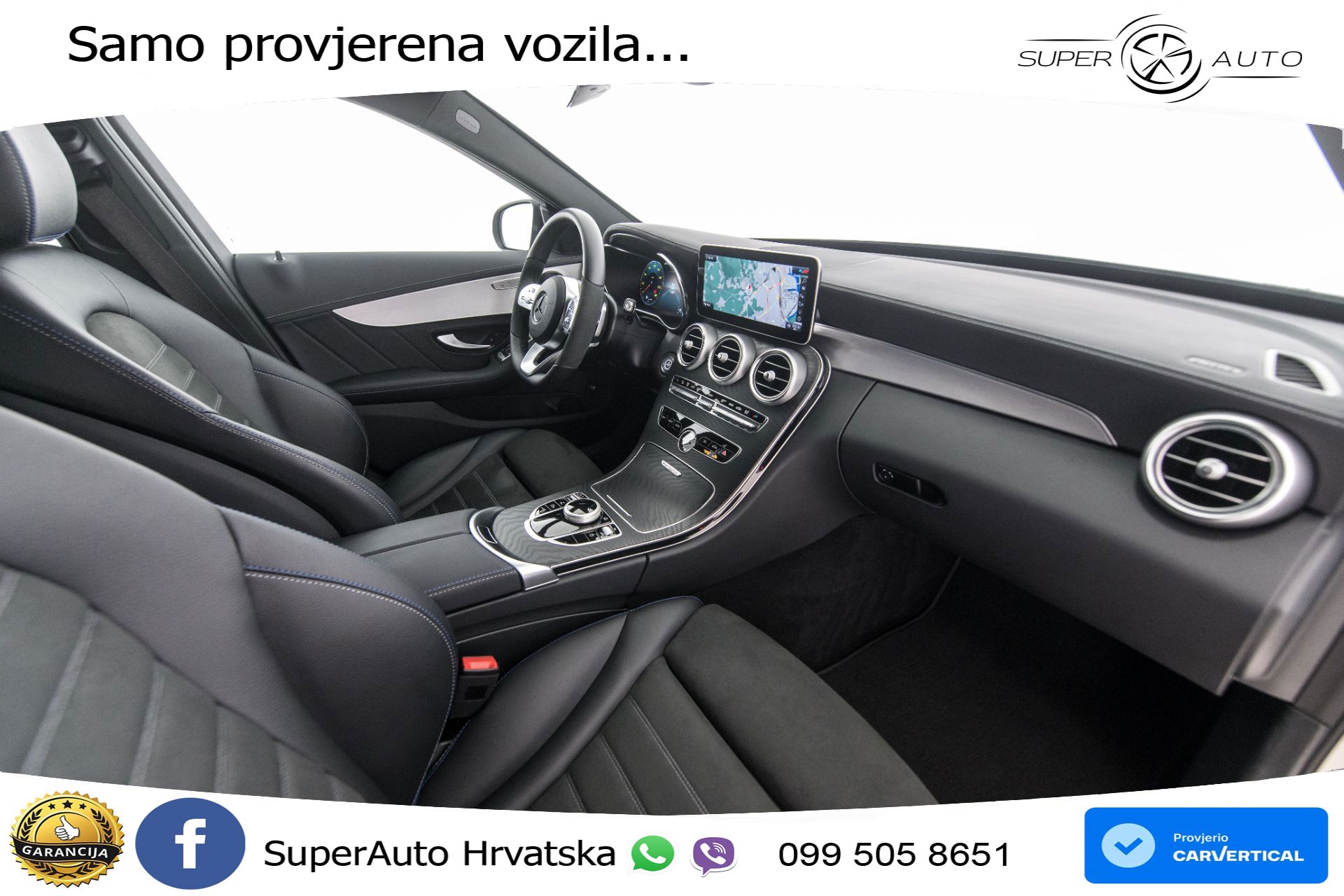 Mercedes C 220d T Aut. AMG 194 KS, ACC+KAM+GR SJED+VIRT+NAVI