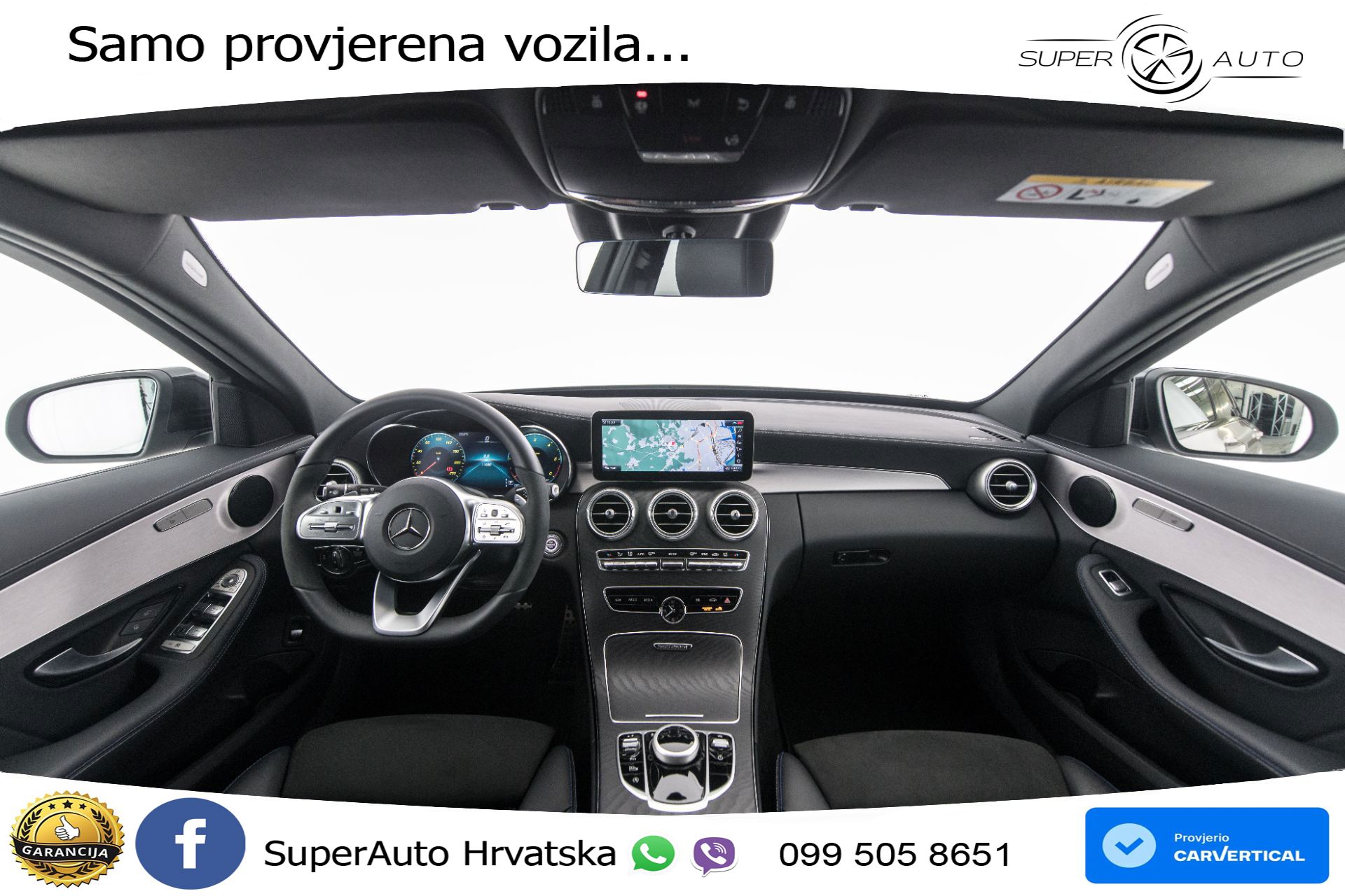 Mercedes C 220d T Aut. AMG 194 KS, ACC+KAM+GR SJED+VIRT+NAVI