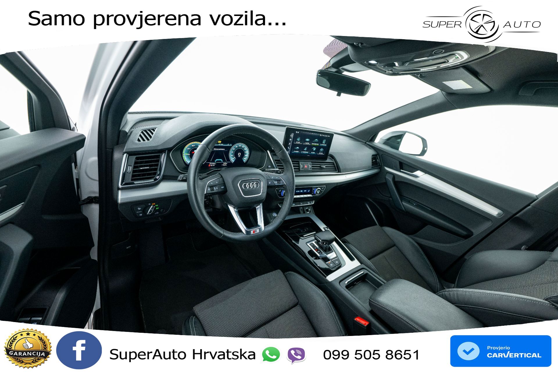 Audi Q5 SB 55 TFSIe quattro S tronic 2xS line 367 KS, ACC+KAM+GR SJED+VIRT+NAVI