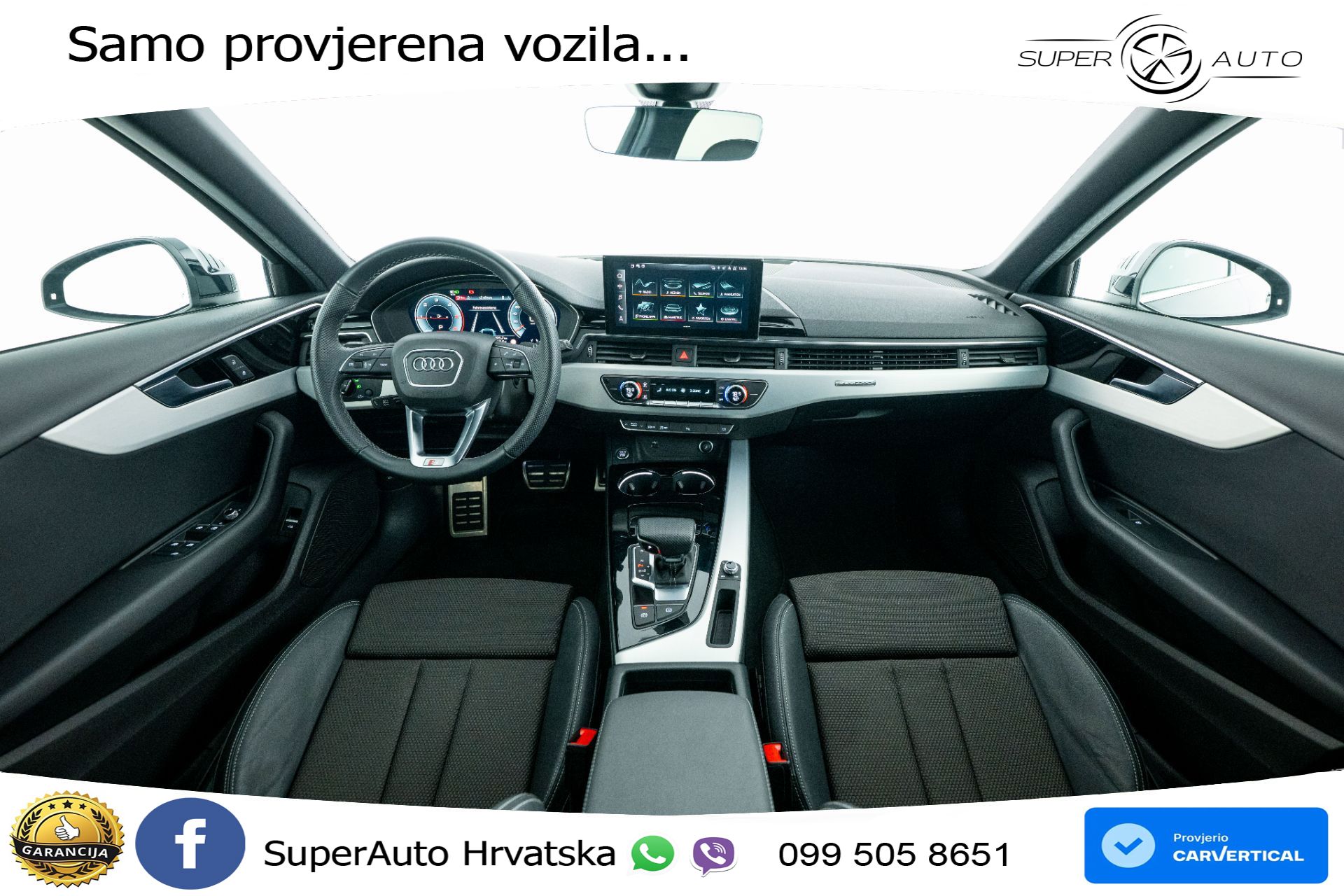 Audi A4 Avant 40 TDI quattro S tronic 2x S line 204 KS, ACC+KAM+VIRT+NAVI