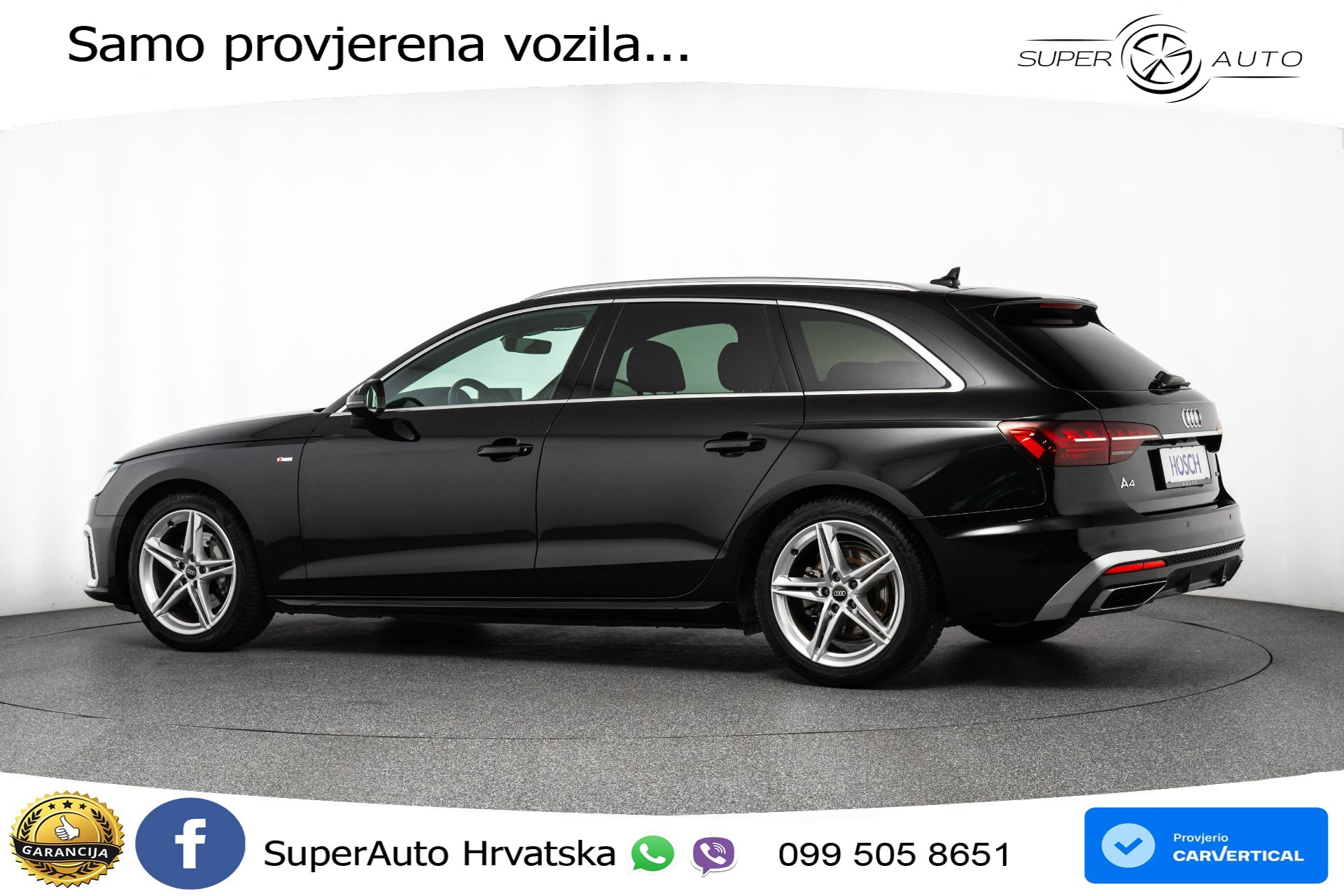 Audi A4 Avant 40 TDI quattro S tronic 2x S line 204 KS, ACC+KAM+VIRT+NAVI