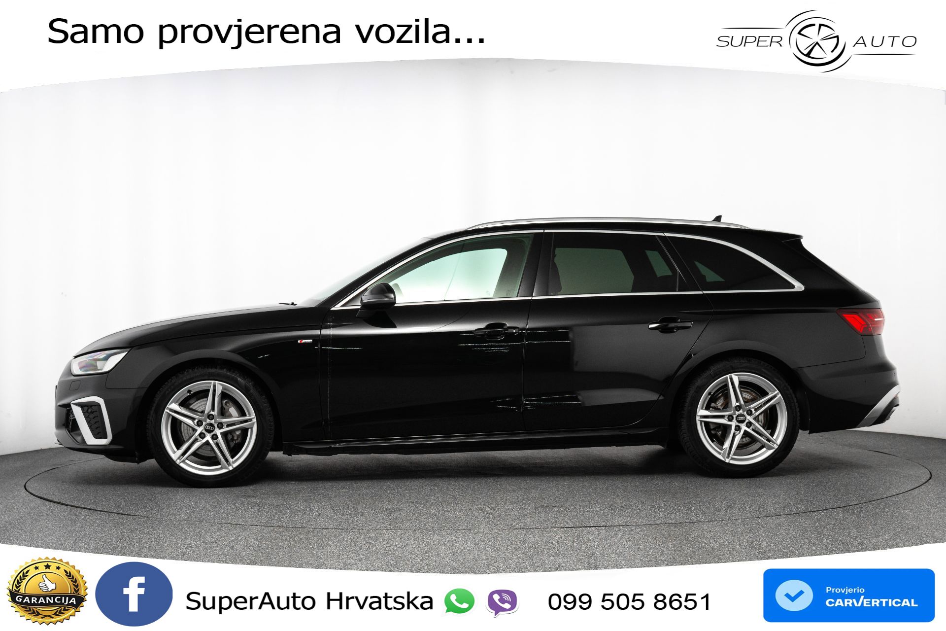 Audi A4 Avant 40 TDI quattro S tronic 2x S line 204 KS, ACC+KAM+VIRT+NAVI