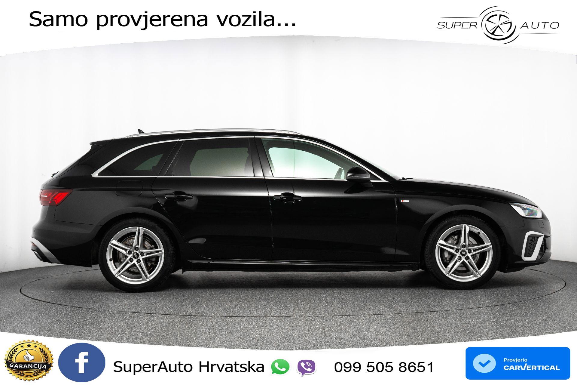 Audi A4 Avant 40 TDI quattro S tronic 2x S line 204 KS, ACC+KAM+VIRT+NAVI