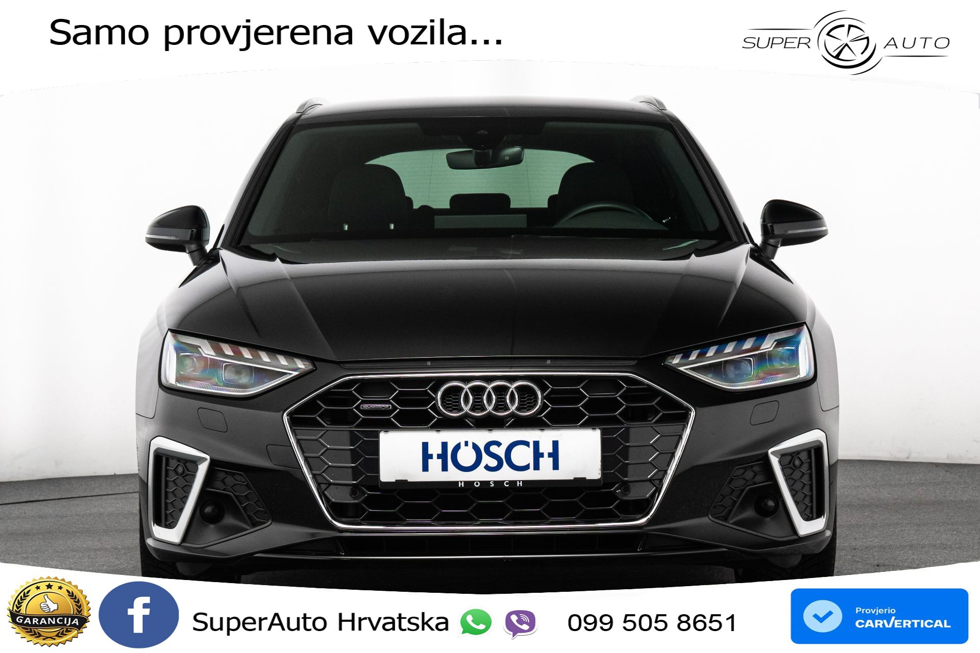 Audi A4 Avant 40 TDI quattro S tronic 2x S line 204 KS, ACC+KAM+VIRT+NAVI