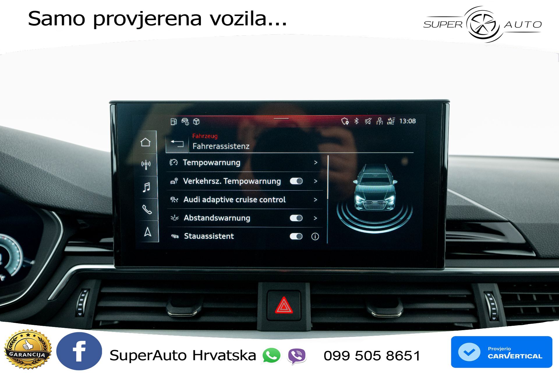 Audi A4 Avant 40 TDI quattro S tronic 2x S line 204 KS, ACC+KAM+VIRT+NAVI