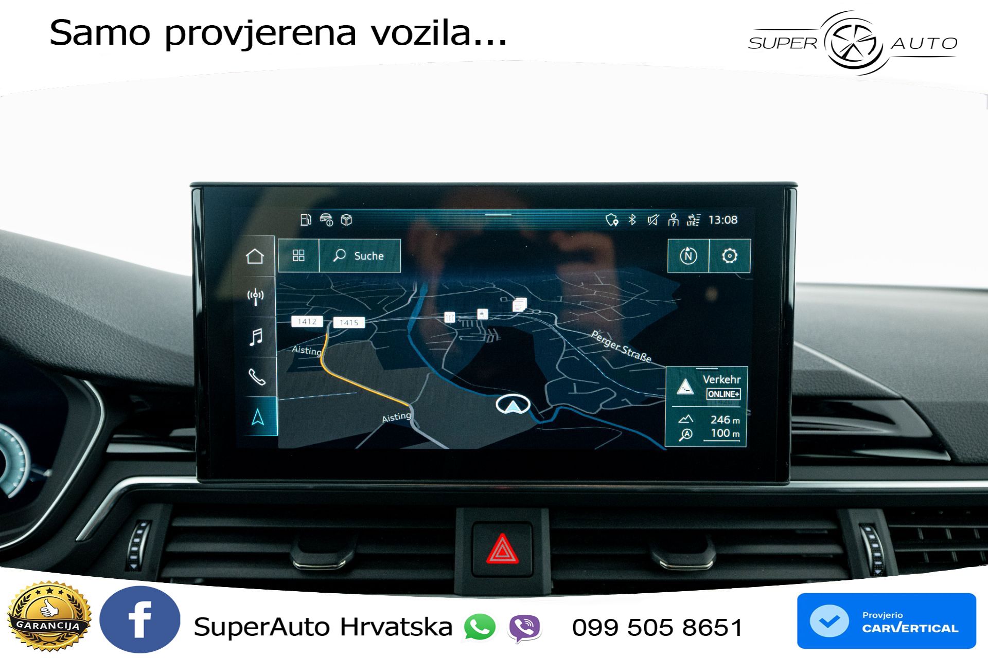 Audi A4 Avant 40 TDI quattro S tronic 2x S line 204 KS, ACC+KAM+VIRT+NAVI