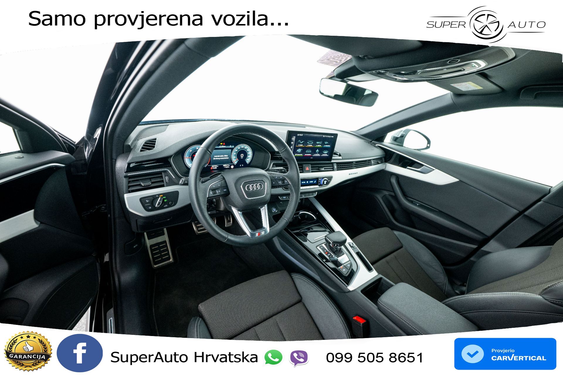 Audi A4 Avant 40 TDI quattro S tronic 2x S line 204 KS, ACC+KAM+VIRT+NAVI