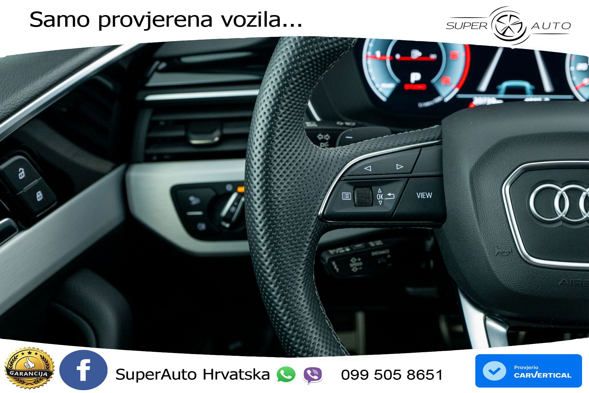 Audi A4 Avant 40 TDI quattro S tronic 2x S line 204 KS, ACC+KAM+VIRT+NAVI