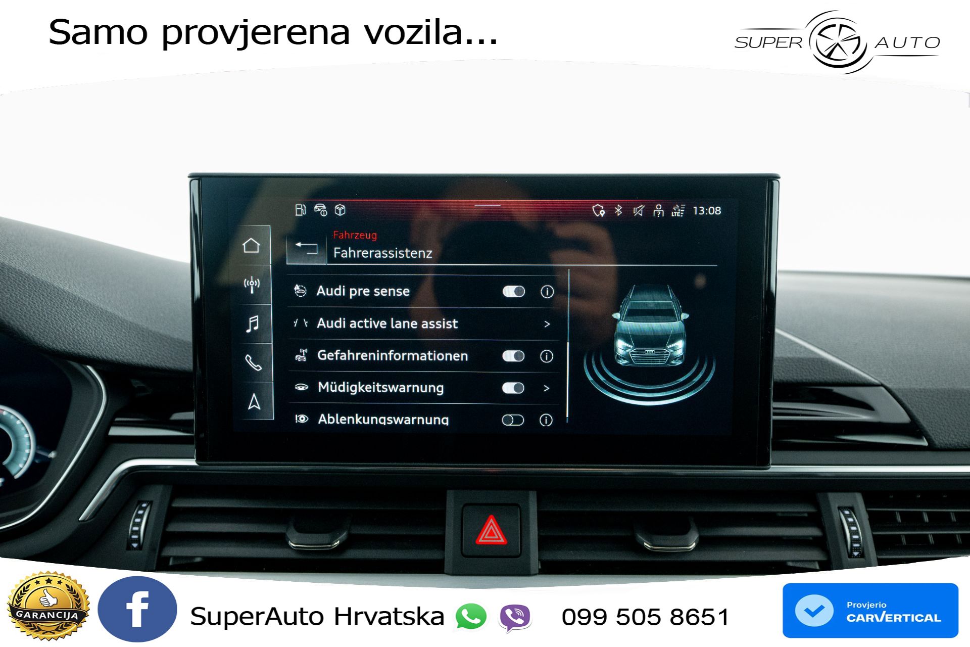 Audi A4 Avant 40 TDI quattro S tronic 2x S line 204 KS, ACC+KAM+VIRT+NAVI